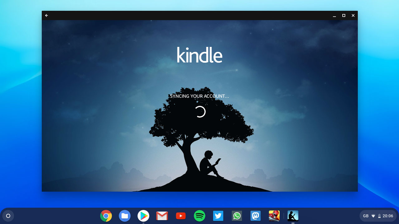 zoom in text kindle app for mac